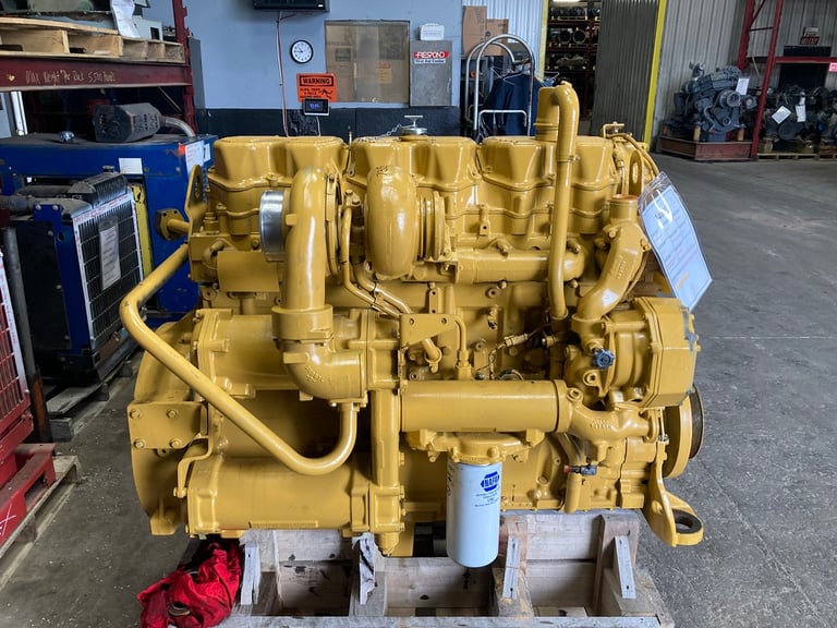 2003 Caterpillar 3406E Industrial Engine w/Jakes & New Rods & Mains