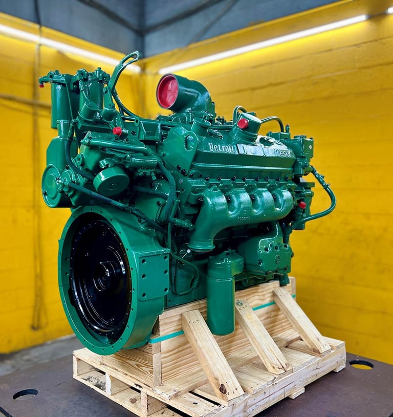 Detroit 8V71 Engine