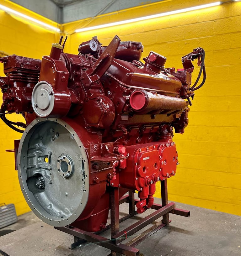 Detroit 8V71N Engine