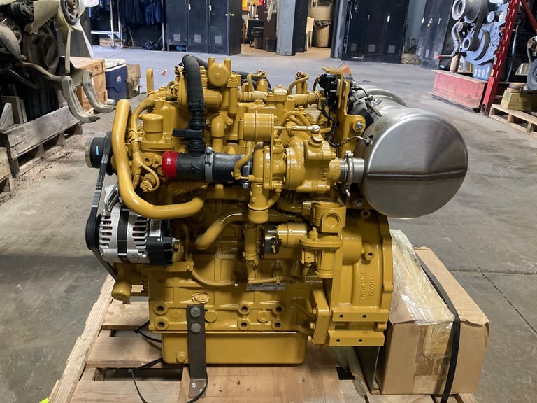 New 2022 Caterpillar C2.2 74Hp Diesel Engine