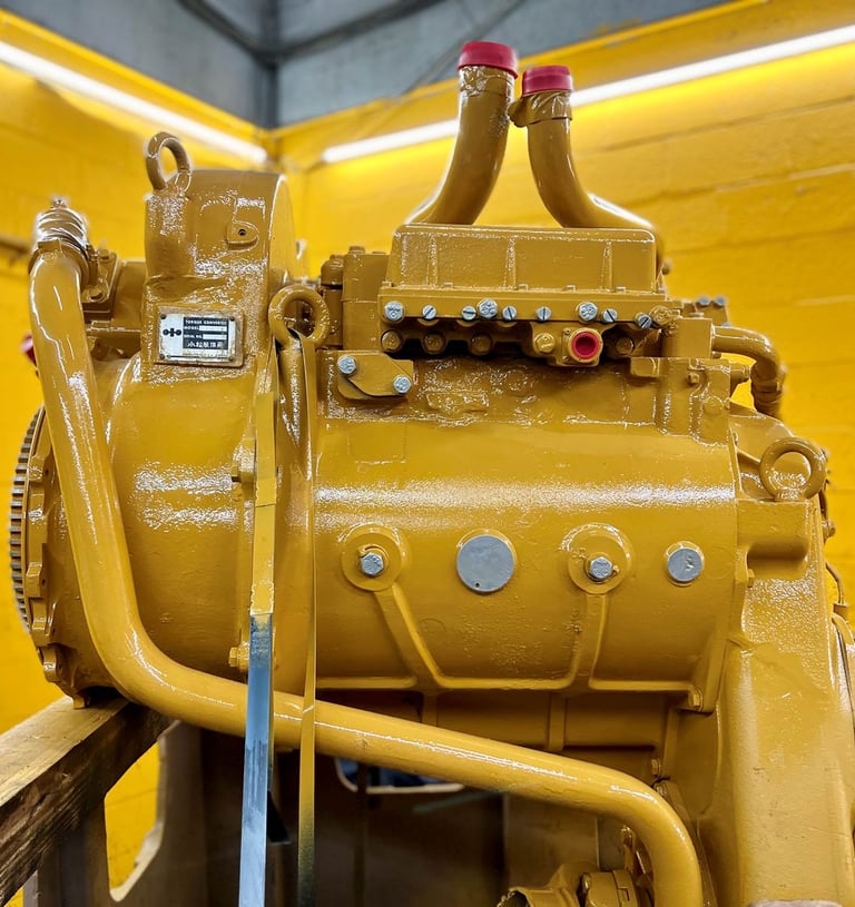 Komatsu 830 Transmission with Transfer Case and Torque Converter, TCA34-2C